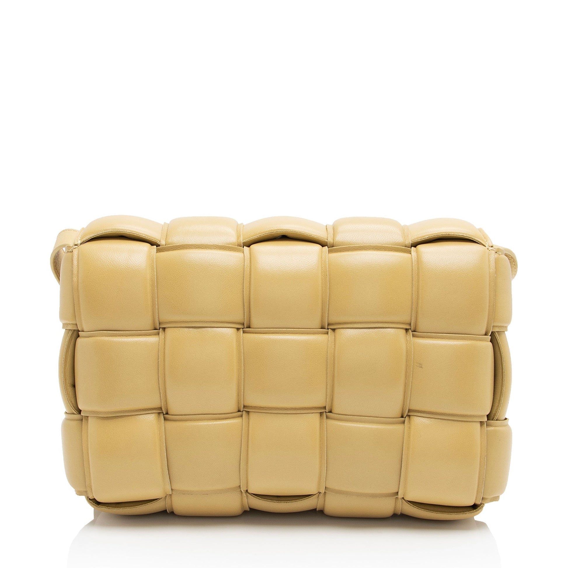 Luxury Bottega Veneta Puffed Leather Cassette Crossbody (SHF-9LU5JW)