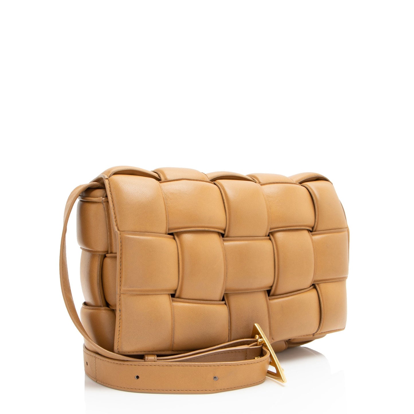 Luxury Bottega Veneta Puffed Leather Cassette Crossbody (SHF-KaFN6V)