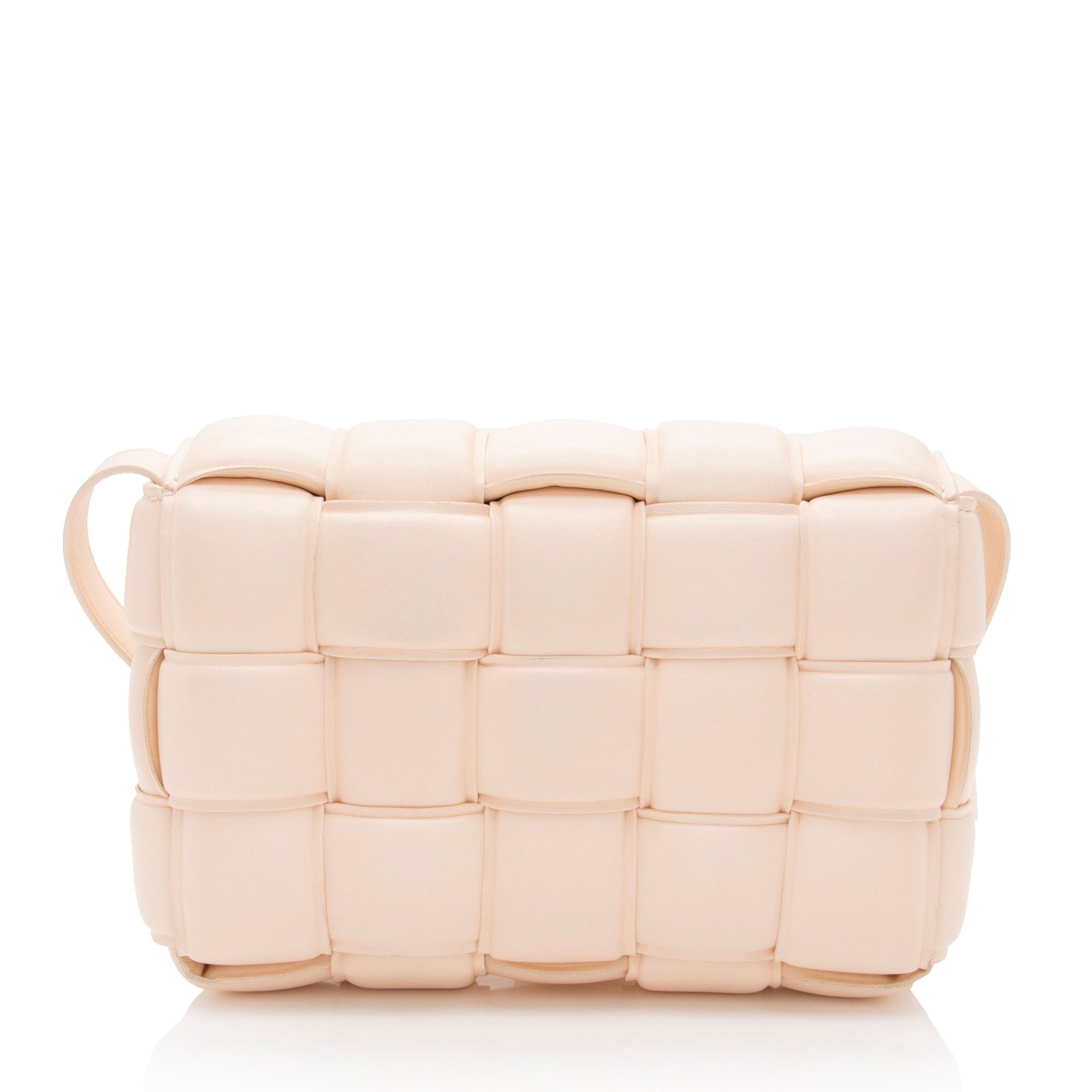 Luxury Bottega Veneta Puffed Leather Cassette Crossbody (SHF-bh6NdW)