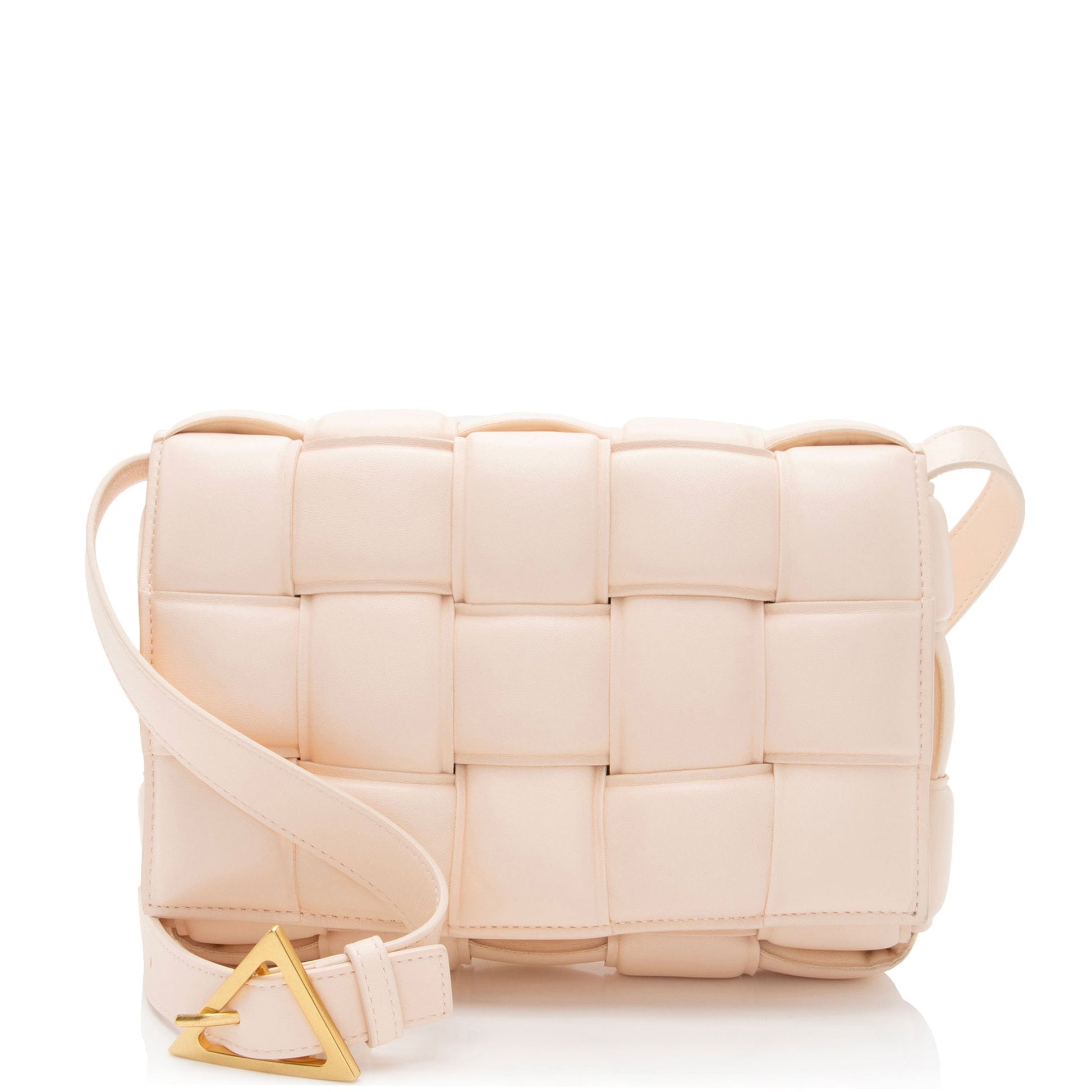 Luxury Bottega Veneta Puffed Leather Cassette Crossbody (SHF-bh6NdW)