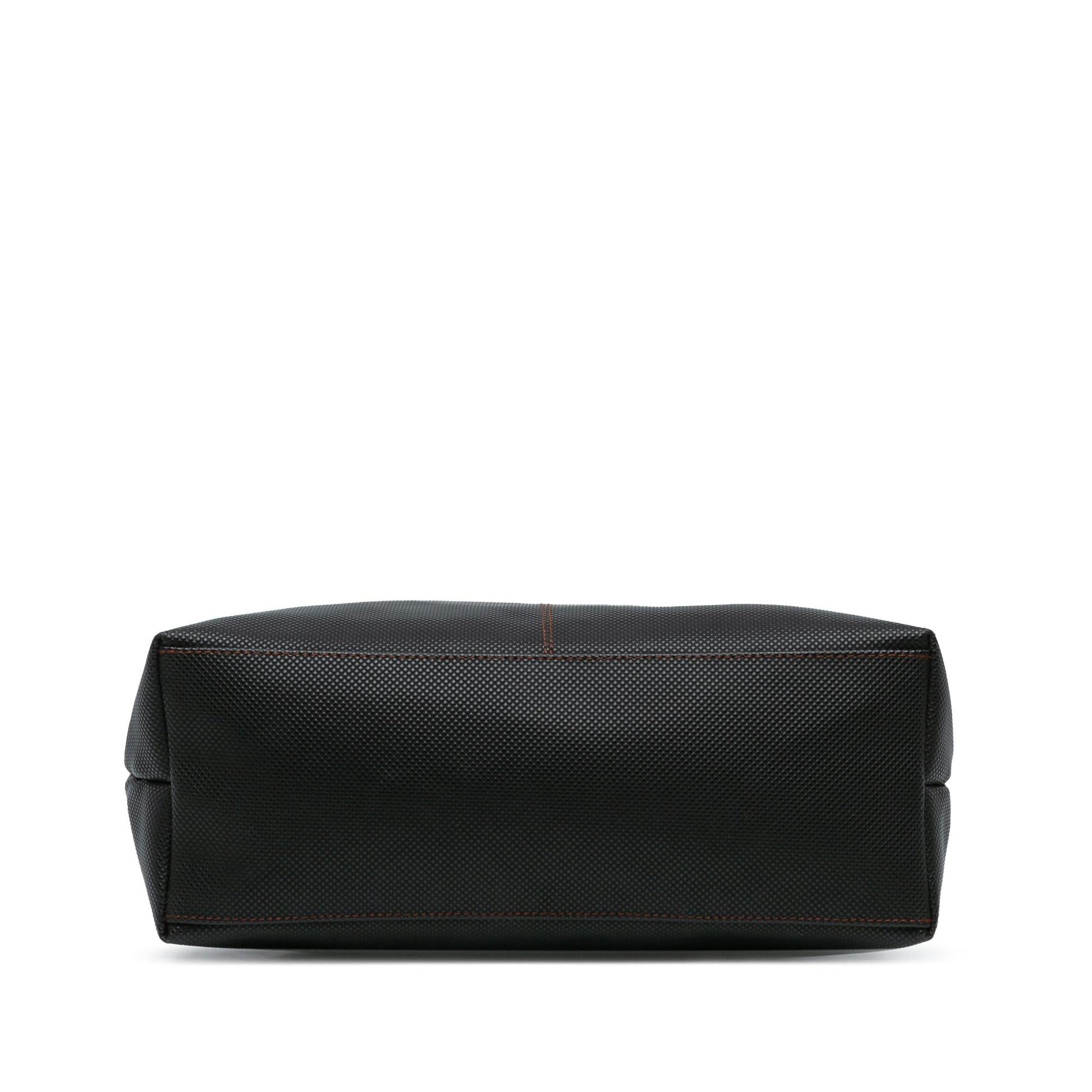 Luxury Bottega Veneta Rubberized Canvas Marco Polo Satchel (SHG-rVWCCM)