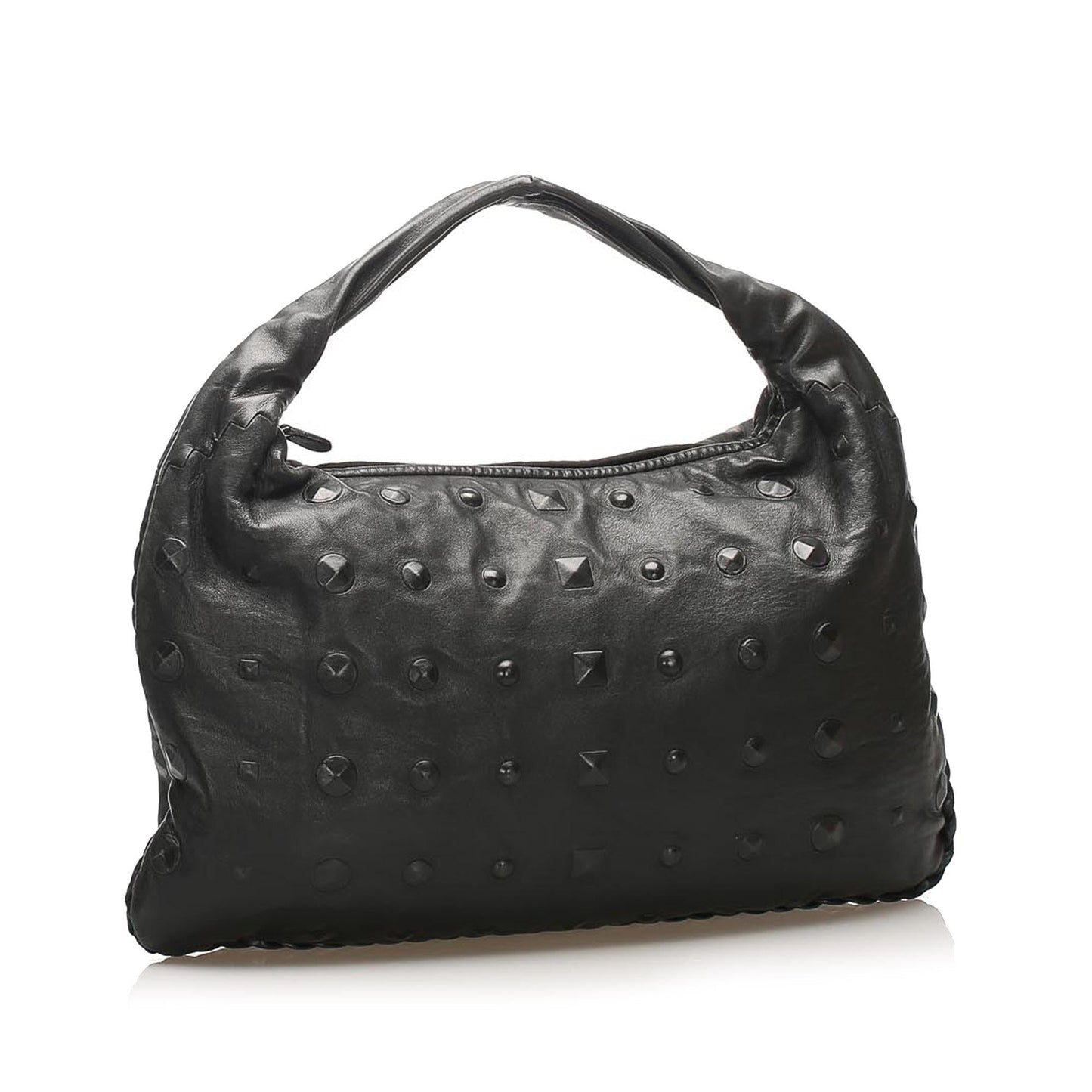 Luxury Bottega Veneta Studded Leather Hobo Bag (SHG-22738)