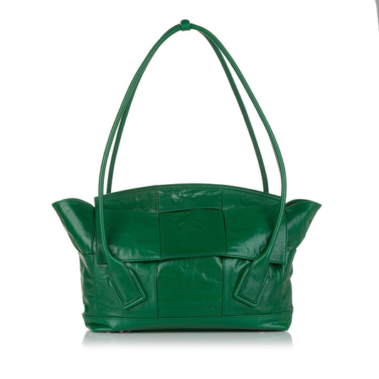 Luxury Bottega Veneta The Arco Leather Tote Bag (SHG-37374)