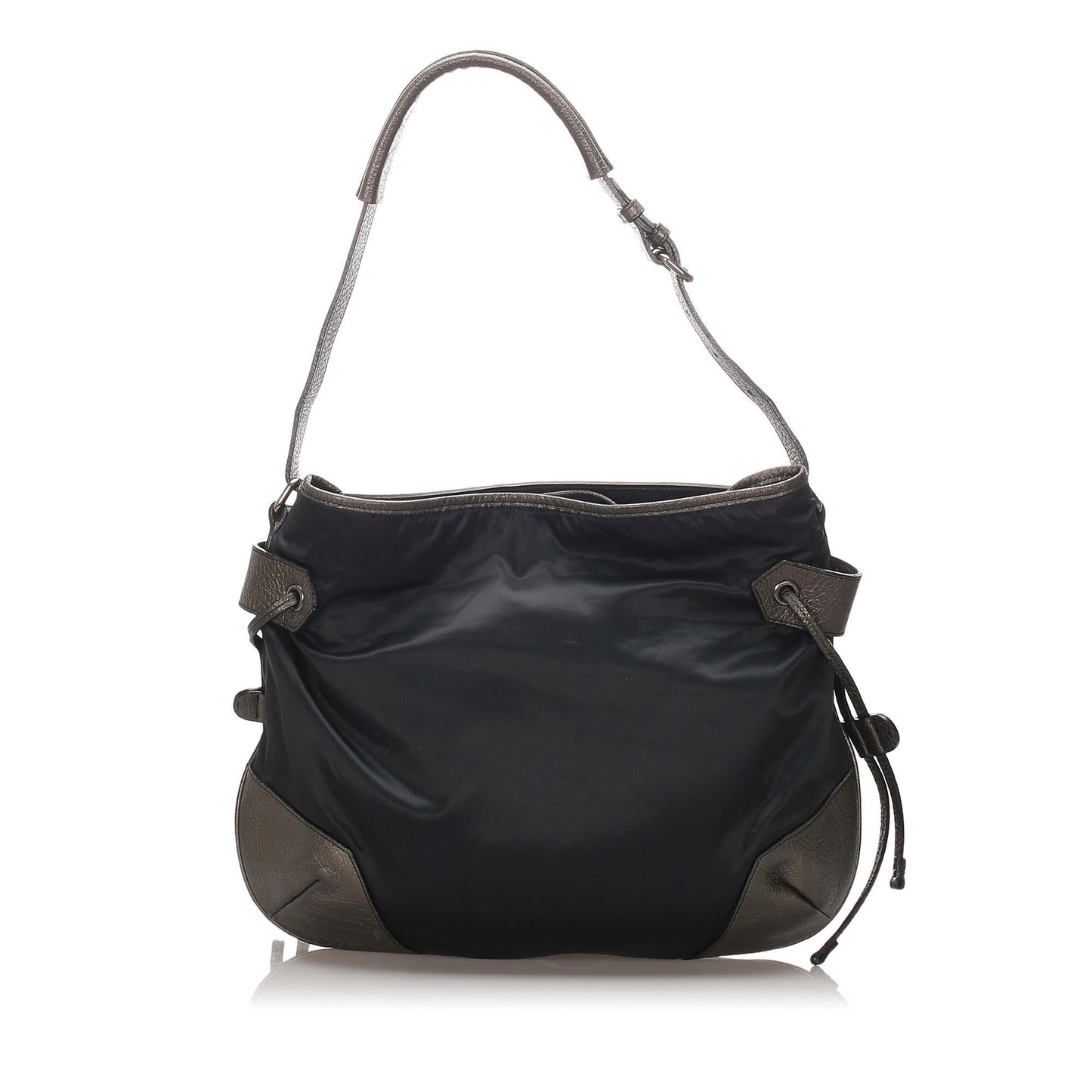 Burberry Nylon Drawstring Hobo (SHG-12181)
