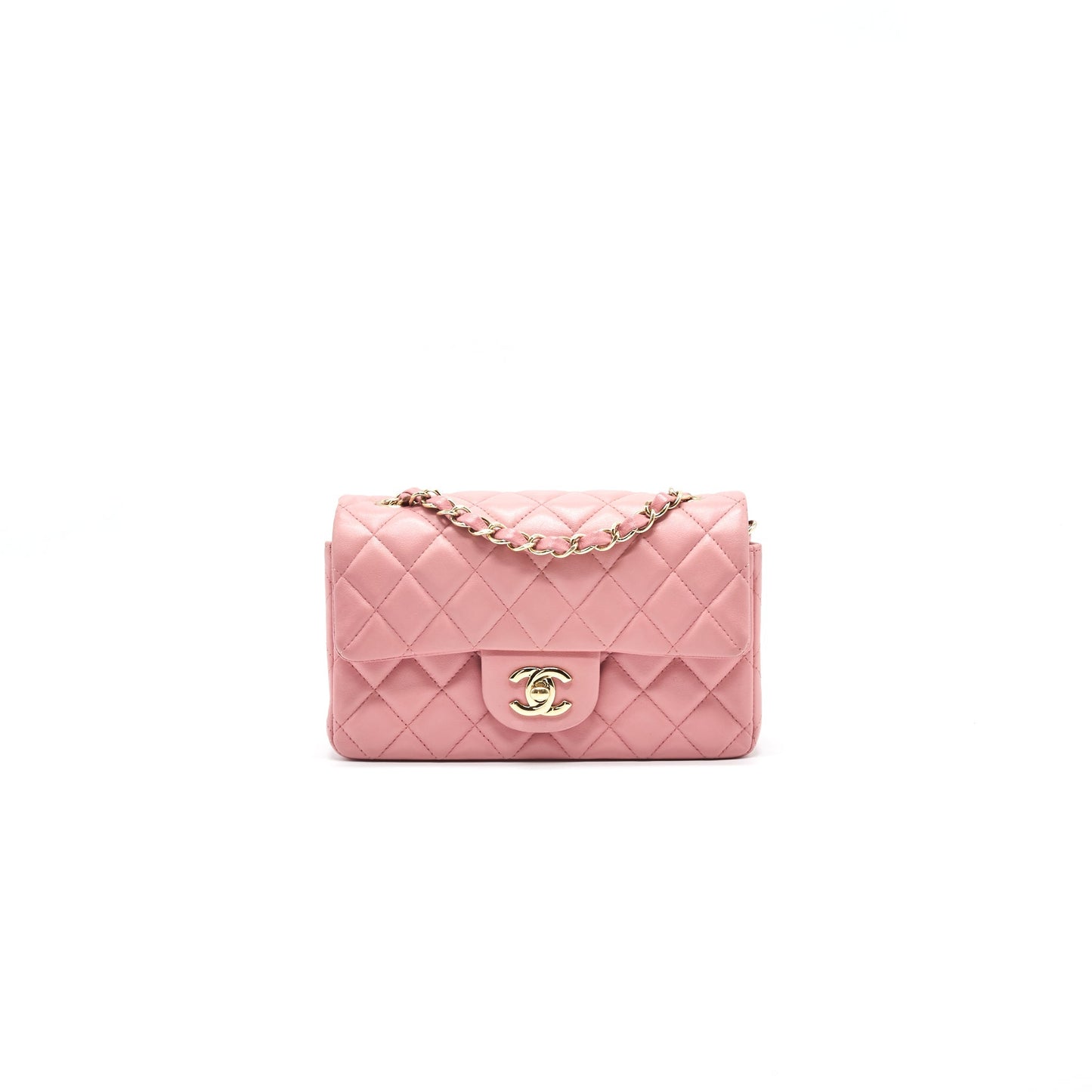 Chanel Mini Rectangular Light Pink L