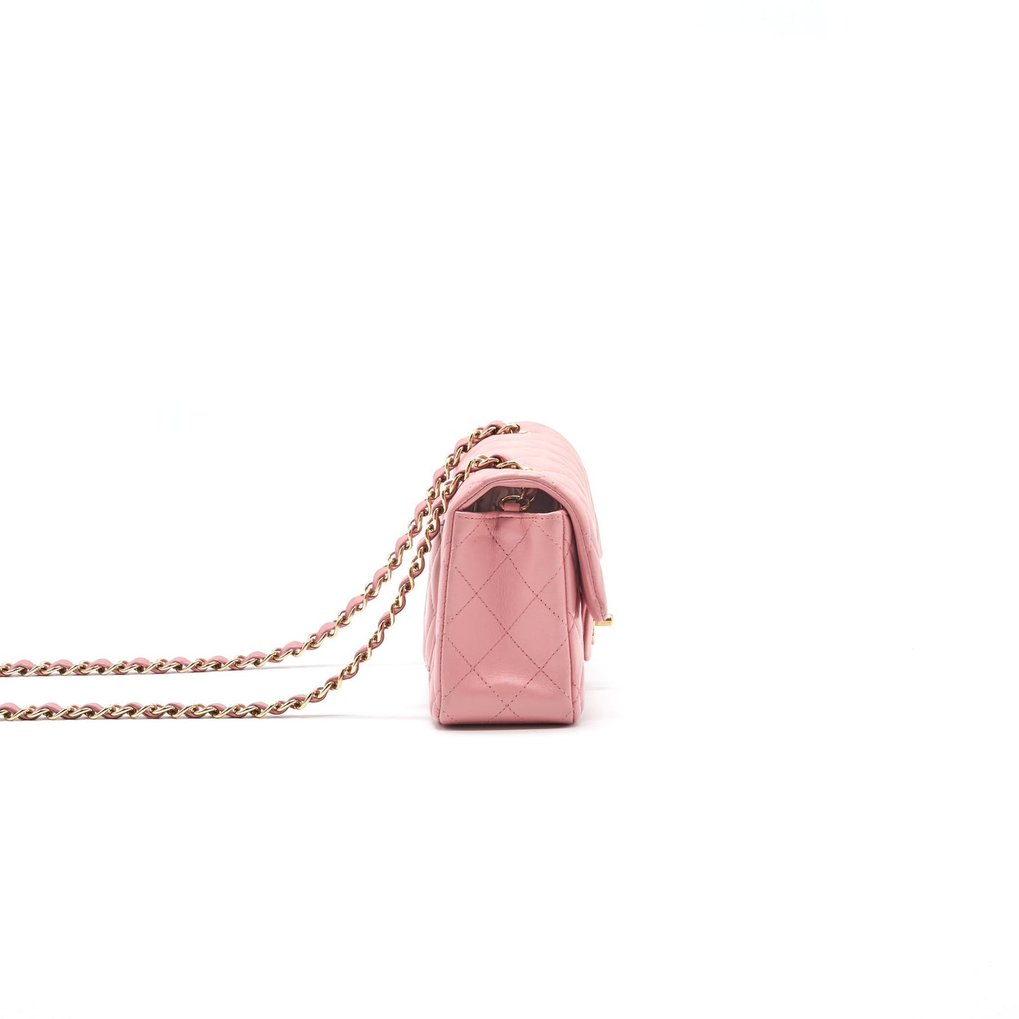 Chanel Mini Rectangular Light Pink L