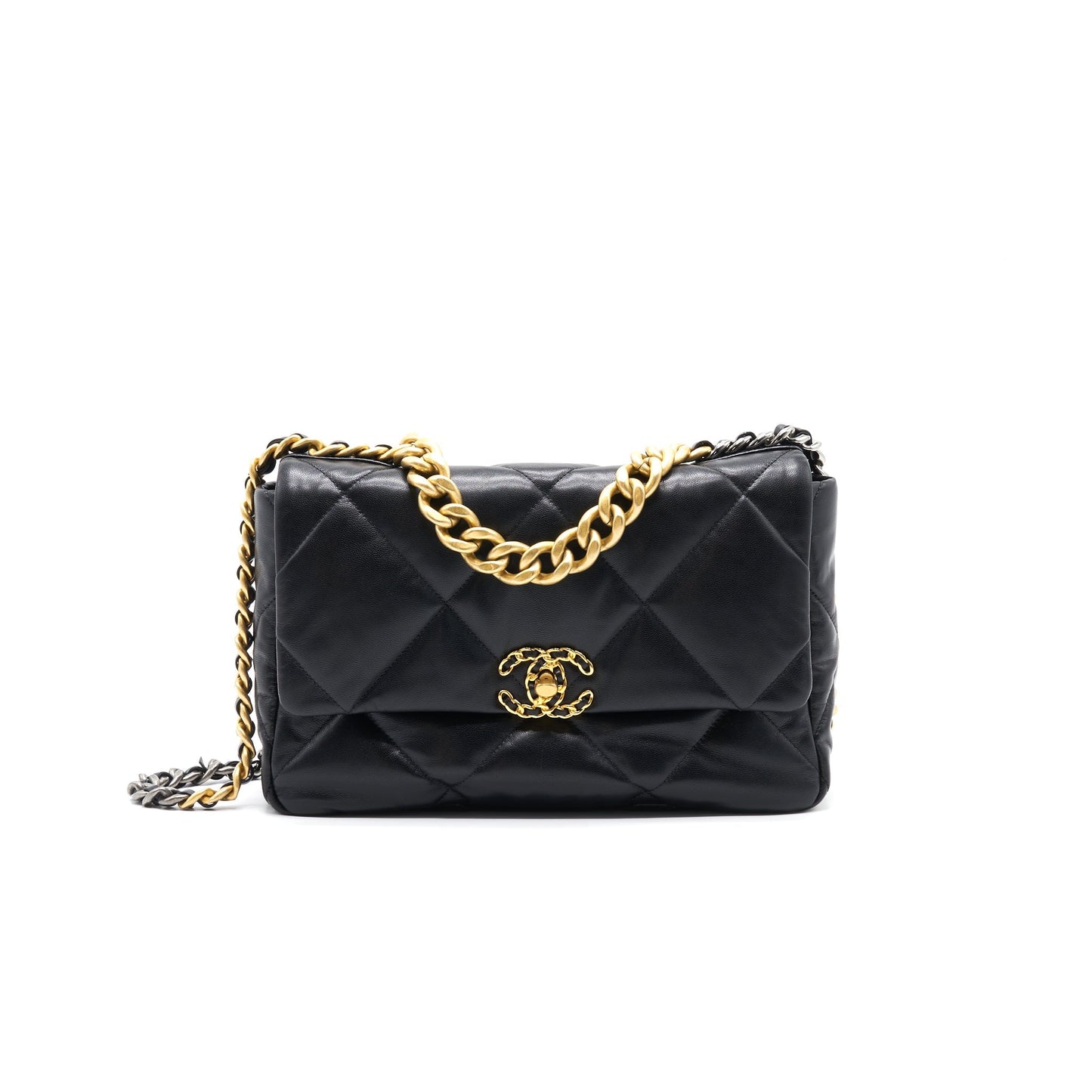 Chanel Large 19 Flap Bag Black