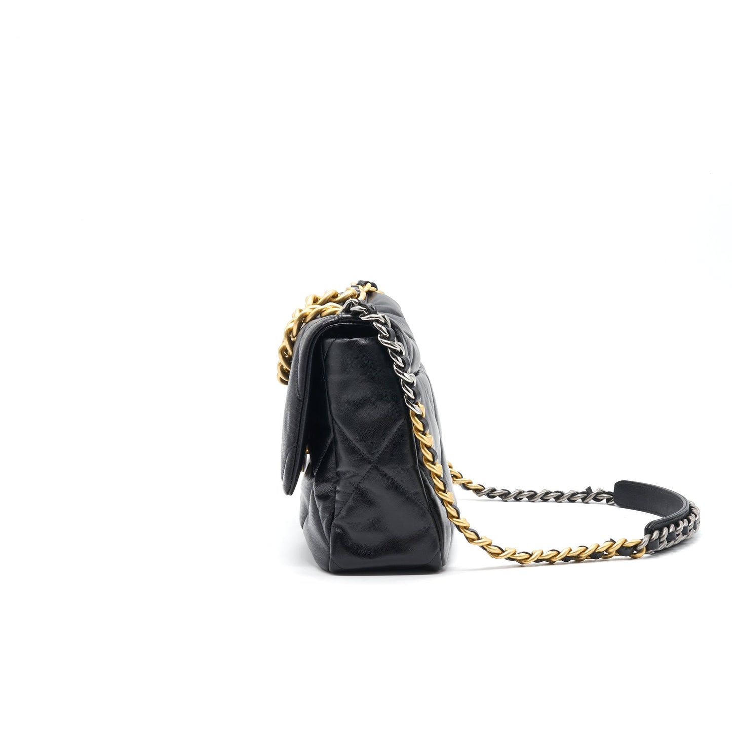 Chanel Large 19 Flap Bag Black