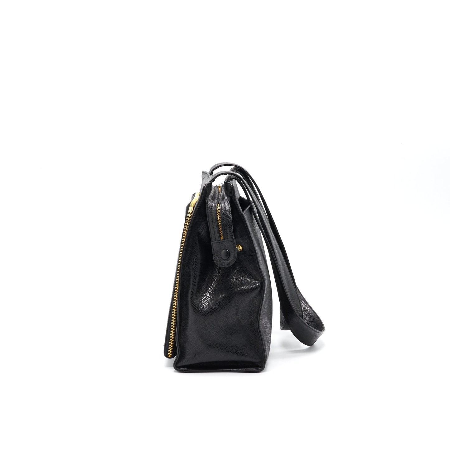 Chanel Cavier Shoulder Bag Black