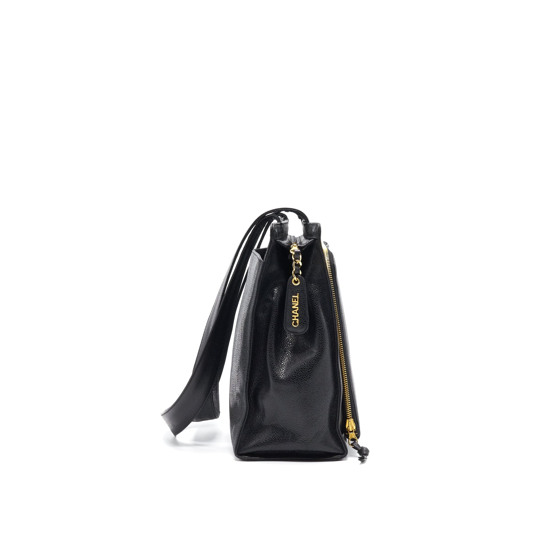 Chanel Cavier Shoulder Bag Black