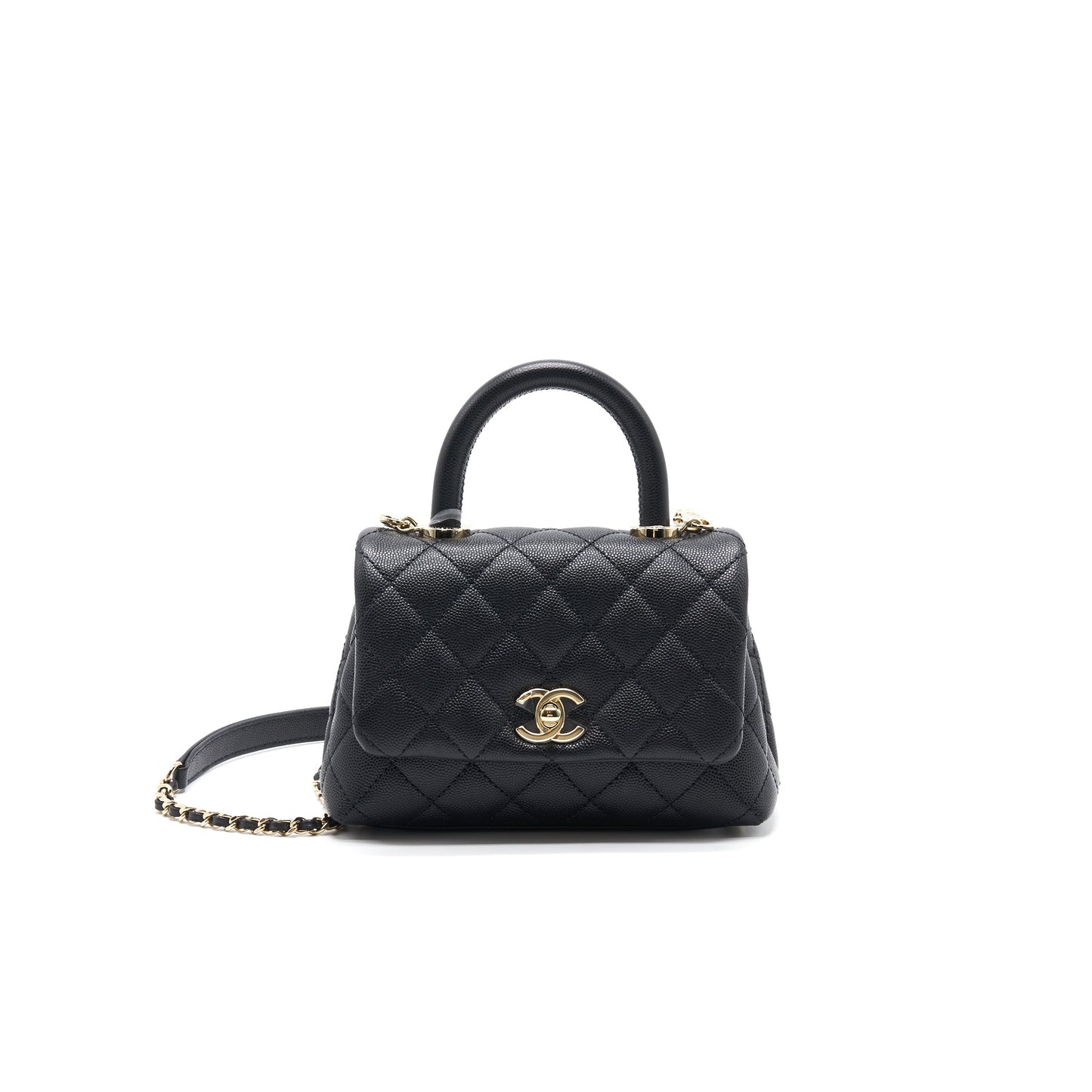 Chanel Coco Handle Extra Mini Black L