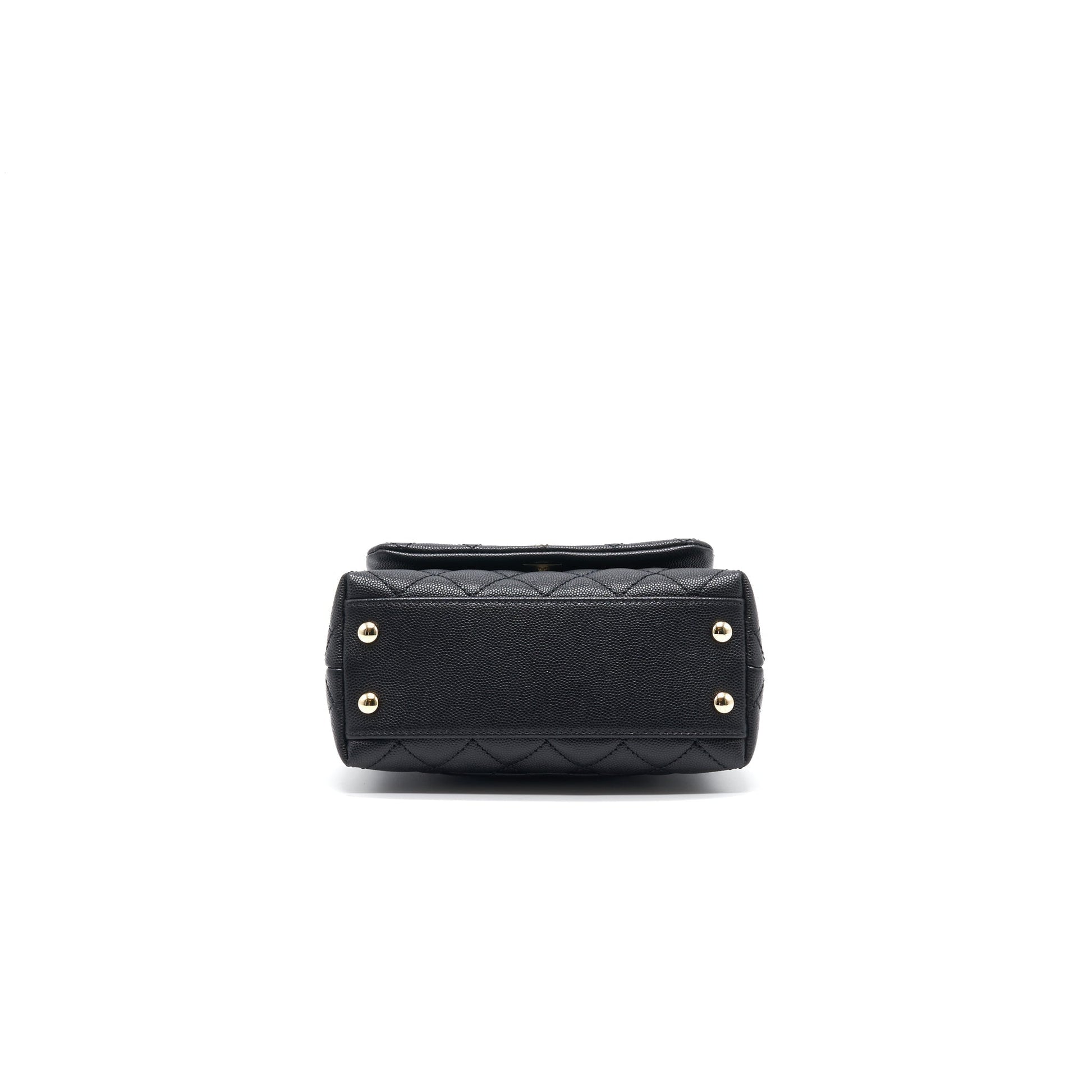 Chanel Coco Handle Extra Mini Black L serial30