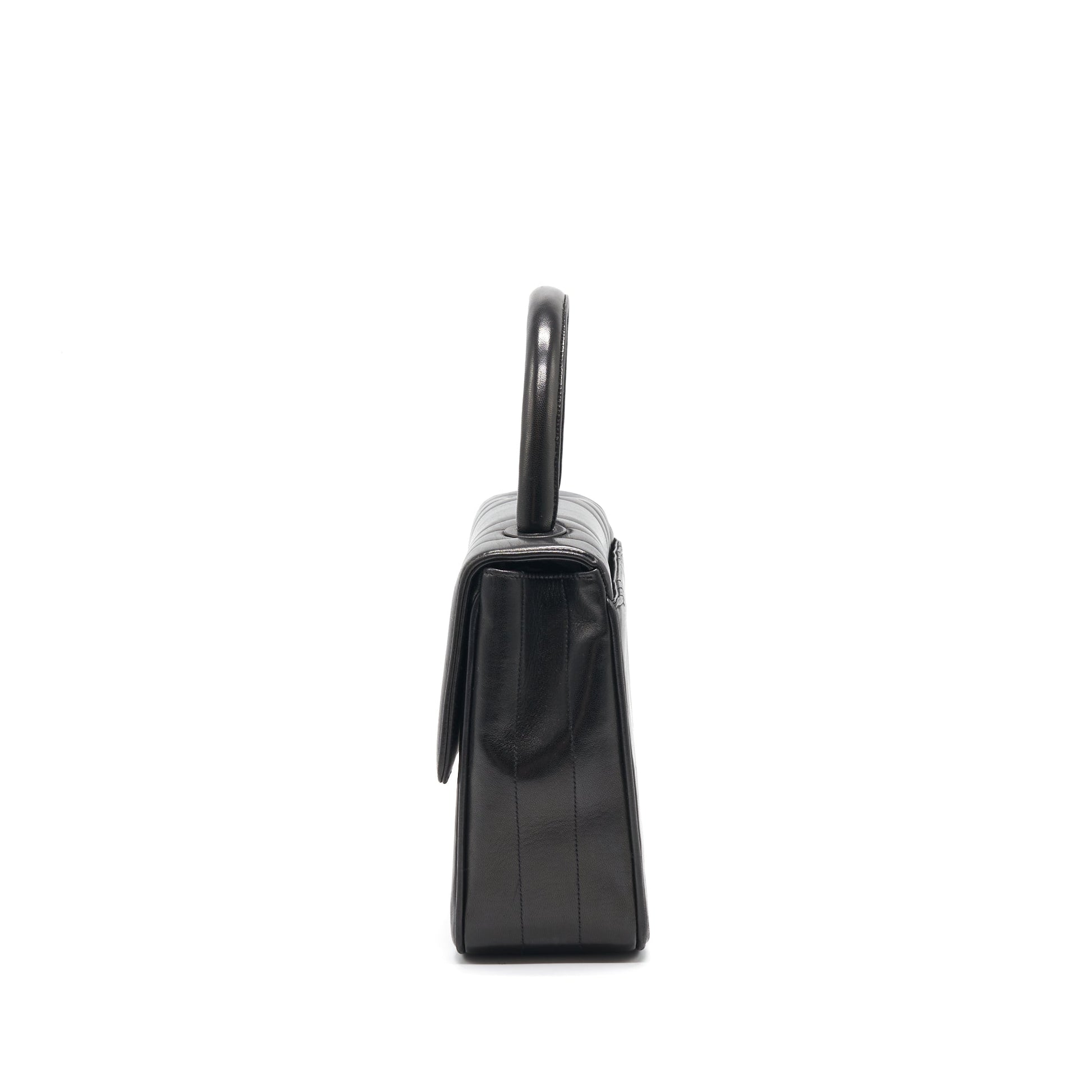 Chanel Lambskin Kelly Bag black