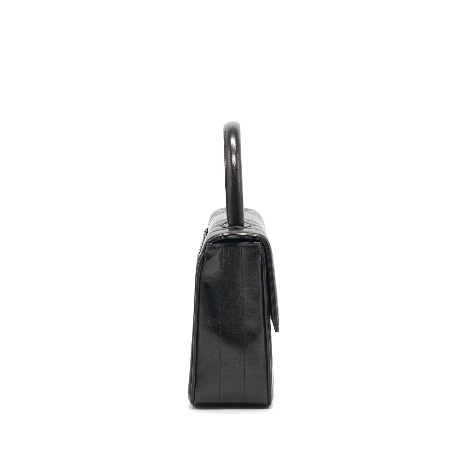 Chanel Lambskin Kelly Bag black