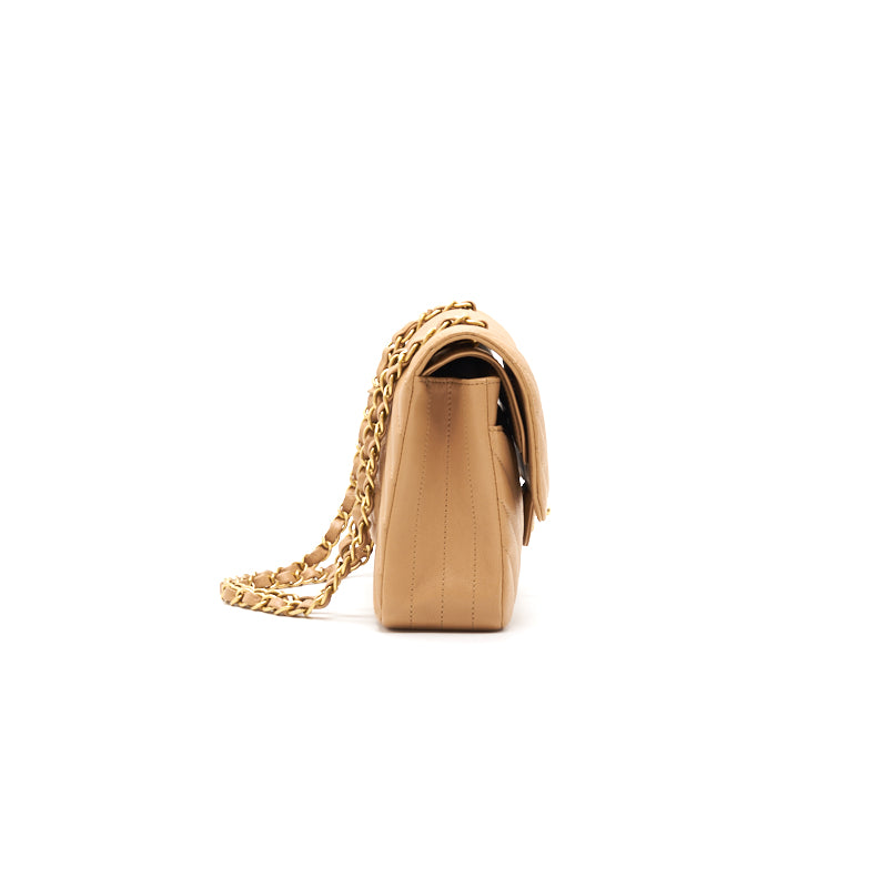 Chanel Medium Classic Flap Dark beige with