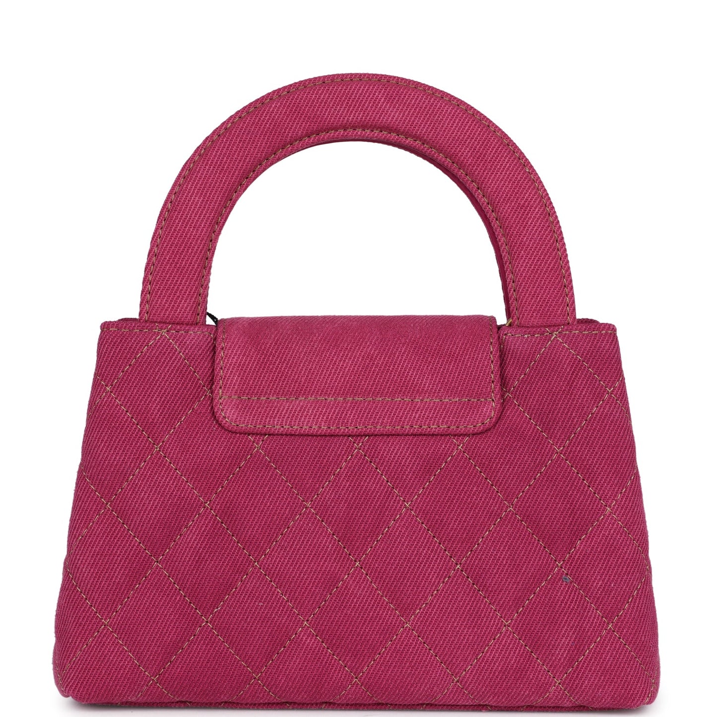 Chanel Small Kelly Shopper Pink Washed Brushed Gold Hardware Handbag