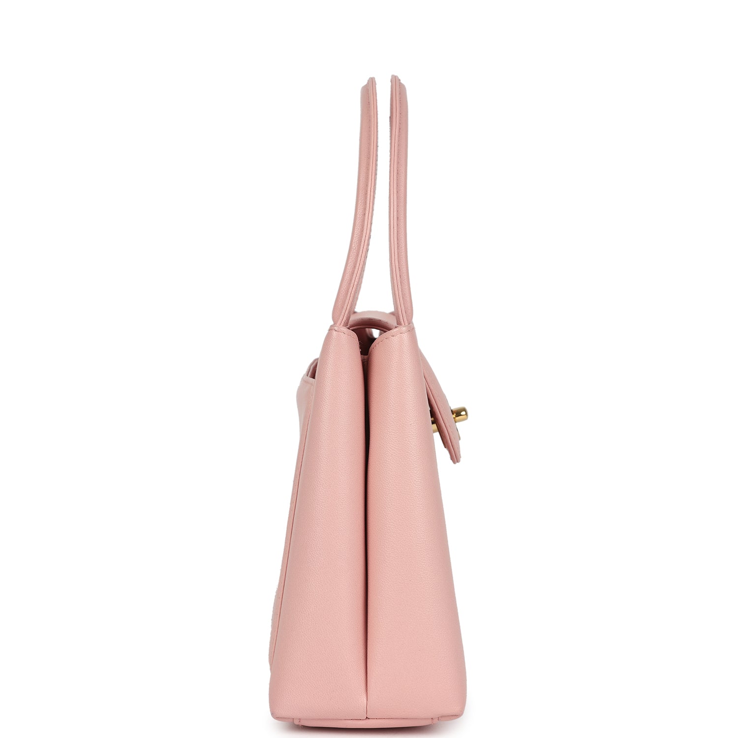 Chanel Small Kelly Pink Lambskin Gold Hardware