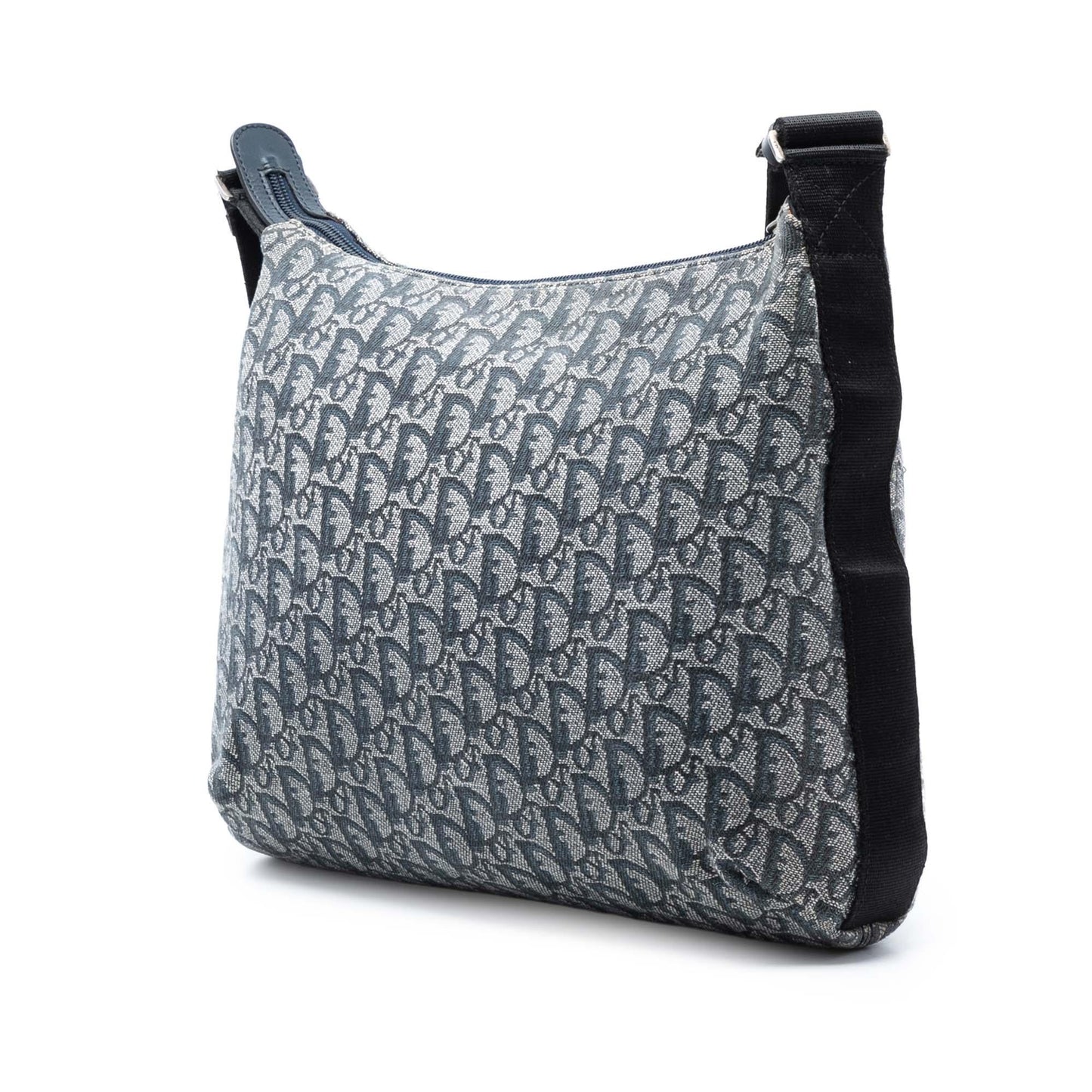 Blue Dior Diorissimo Trotter Canvas Crossbody