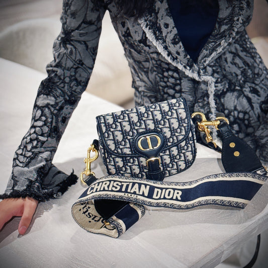 Christian Dior Oblique Jacquard Small Bobby Bag TWS
