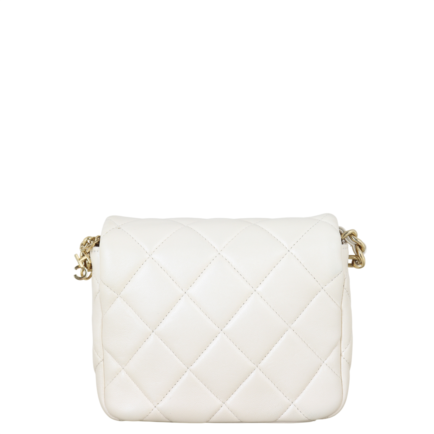 Chanel Letter Charms Chain Flap Mini