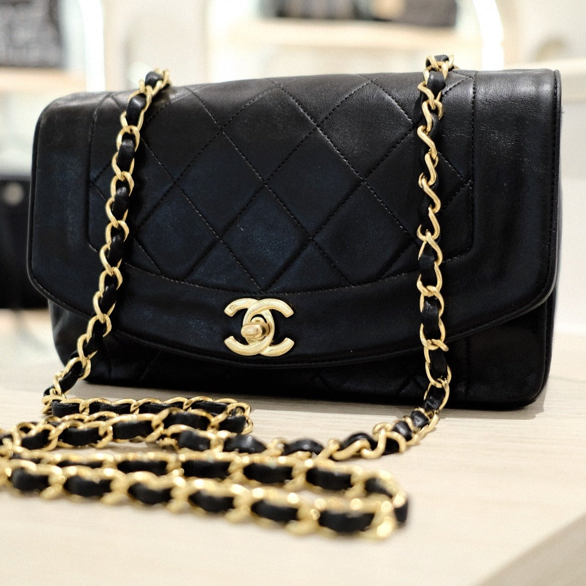 Chanel Diana Handbag Bag - Lynora Bags
