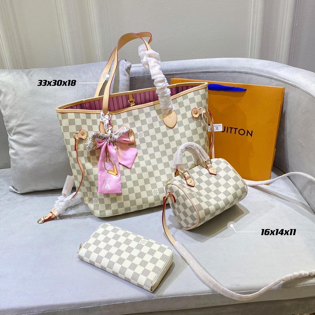Louis Vuitton Neverfull Handbag Sets