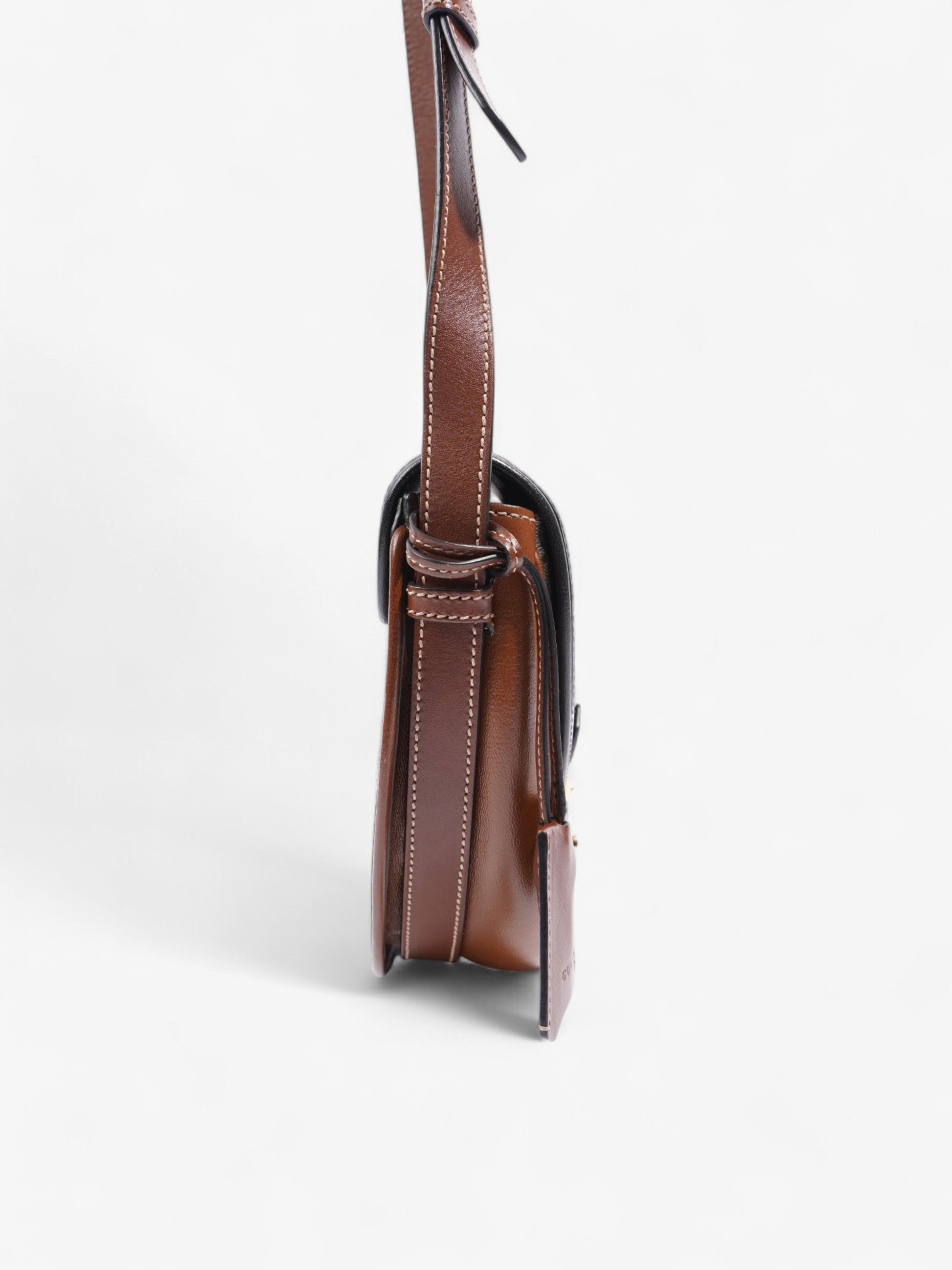 Gucci Padlock Shoulder Bag Black / Supreme Coated Canvas