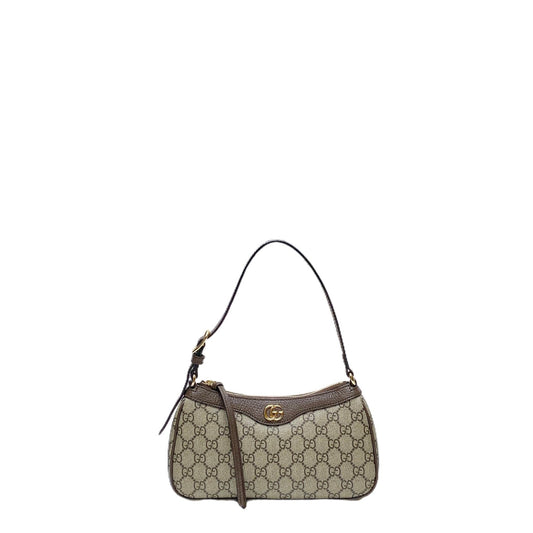 Gucci Lou Canvas Shoulder Bag