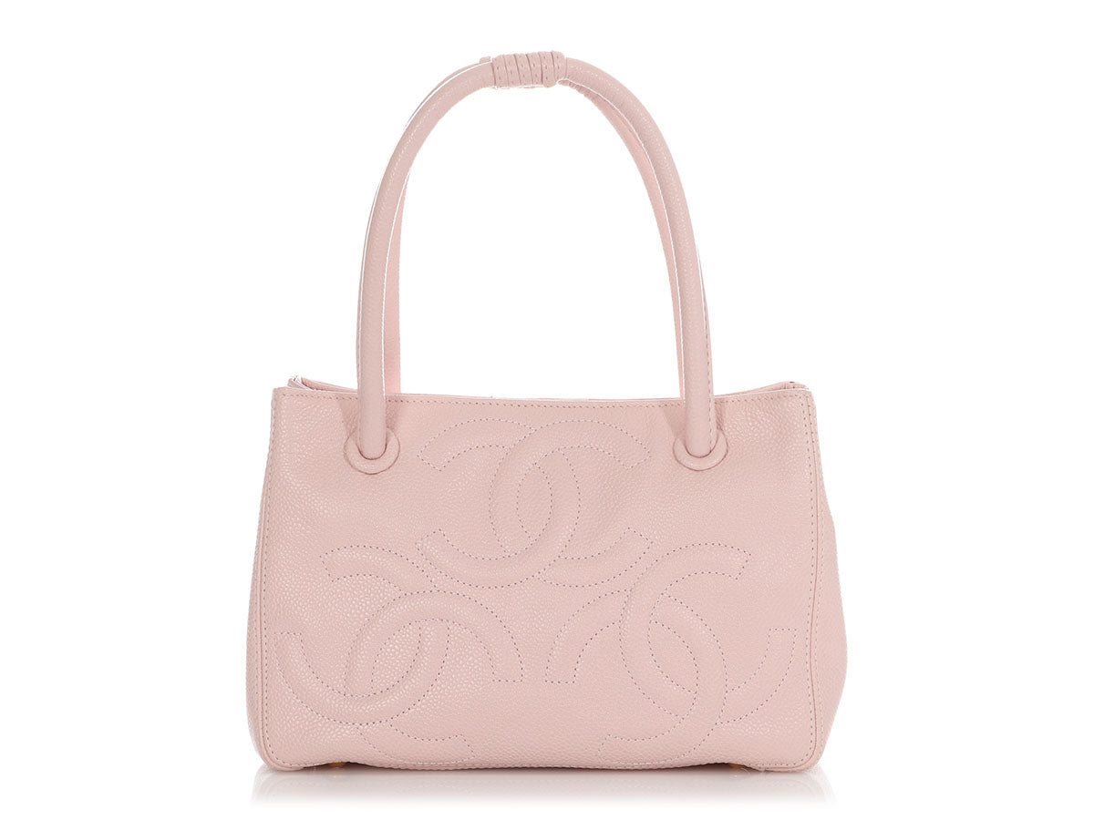 Chanel Small Pink Caviar Handbag