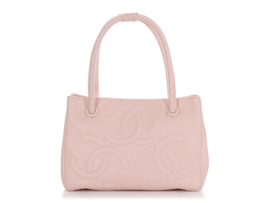 Chanel Small Pink Caviar Handbag