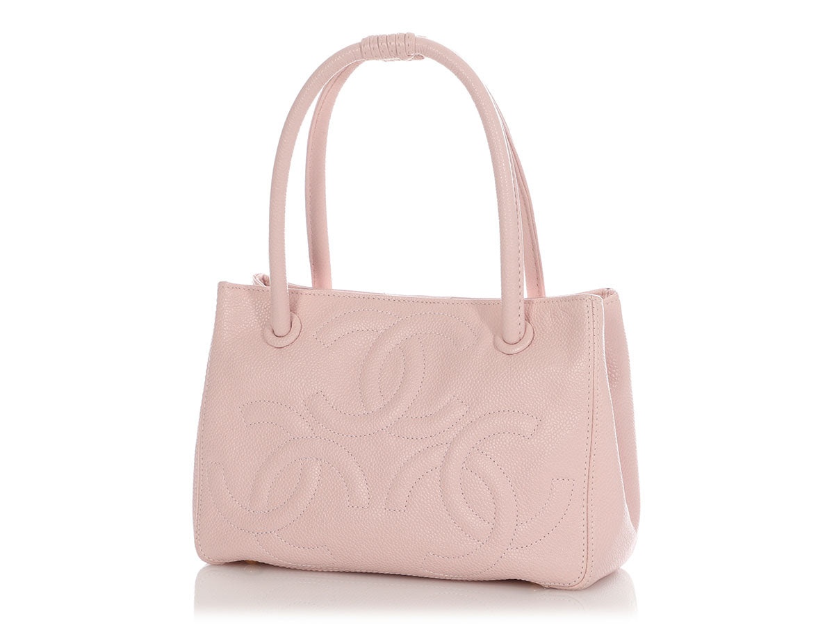 Chanel Small Pink Caviar Handbag