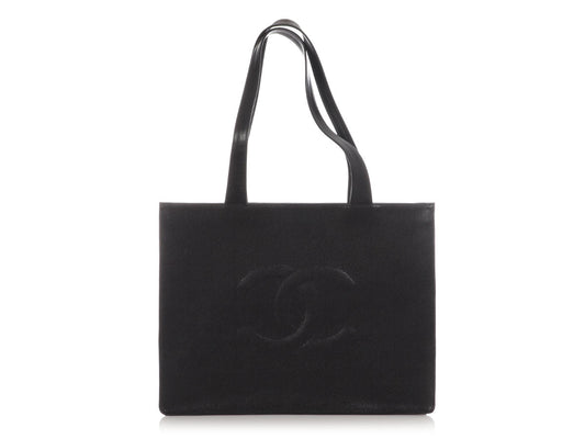 Chanel XL Black Caviar Tote