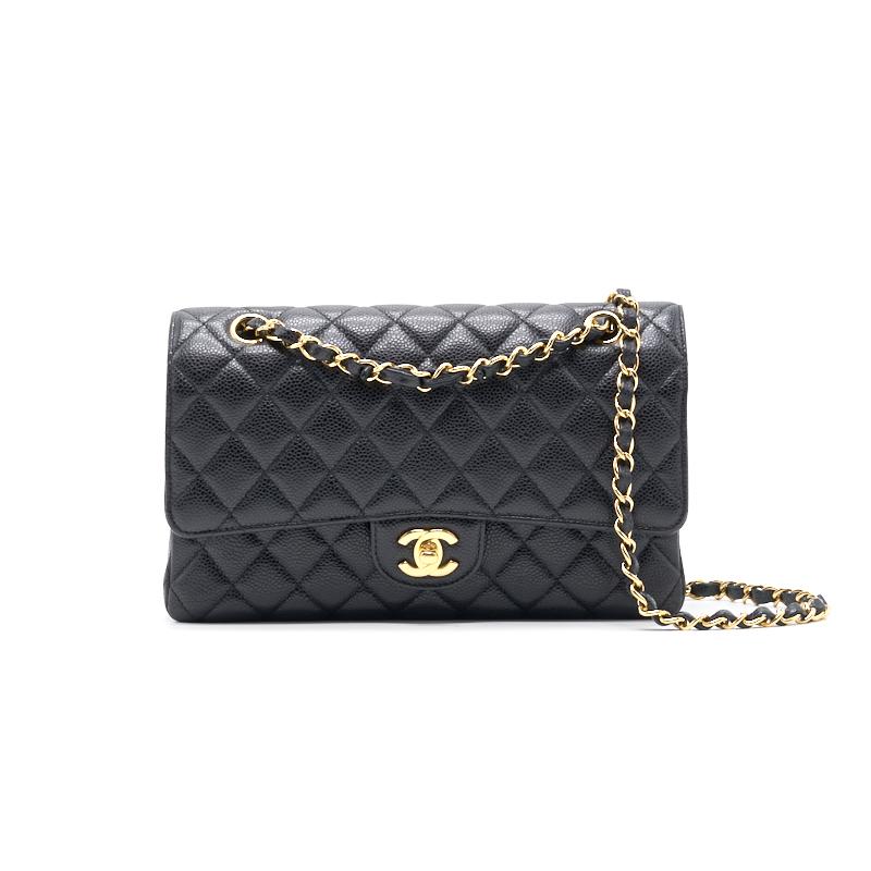 Chanel Classic Caviar Medium Double Flap