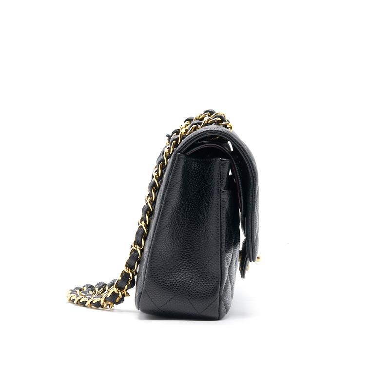 Chanel Classic Caviar Medium Double Flap