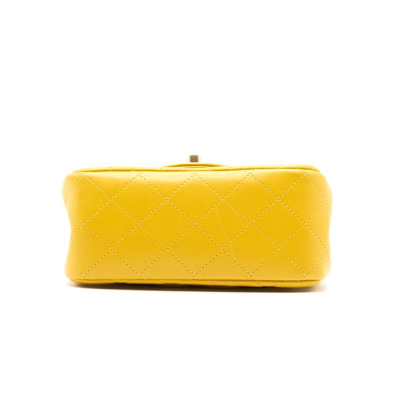 Chanel Lambskin Mini Square Flap Bag