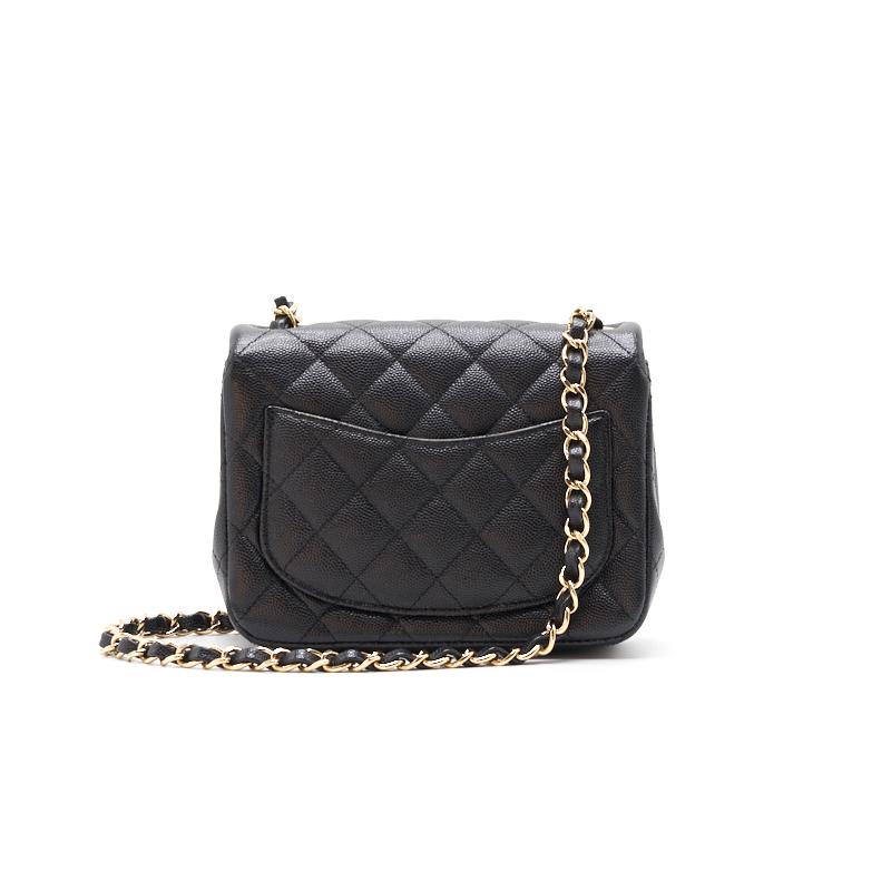 Chanel Mini Square Black Cavier