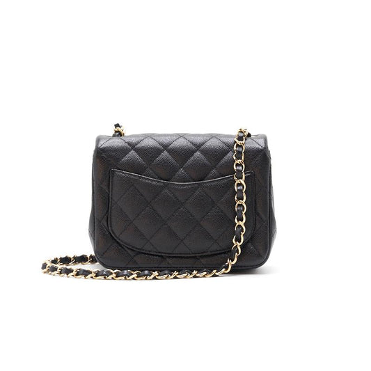 Chanel Mini Square Black Cavier