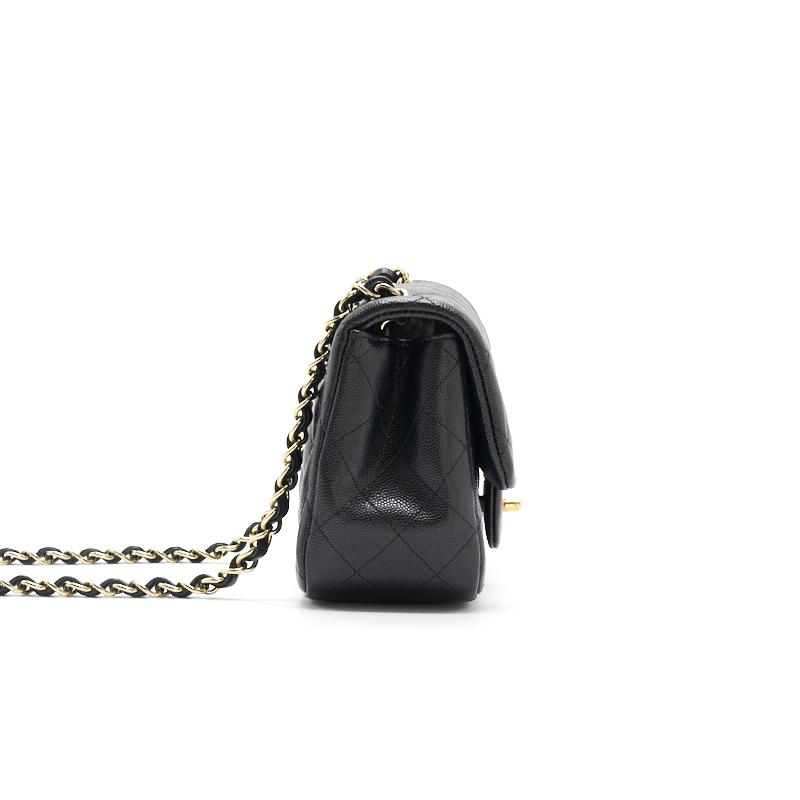 Chanel Mini Square Black Cavier