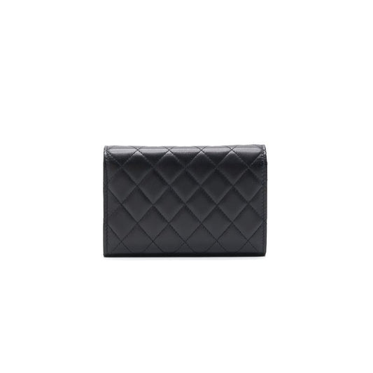 Chanel Mini Lambskin WOC Black