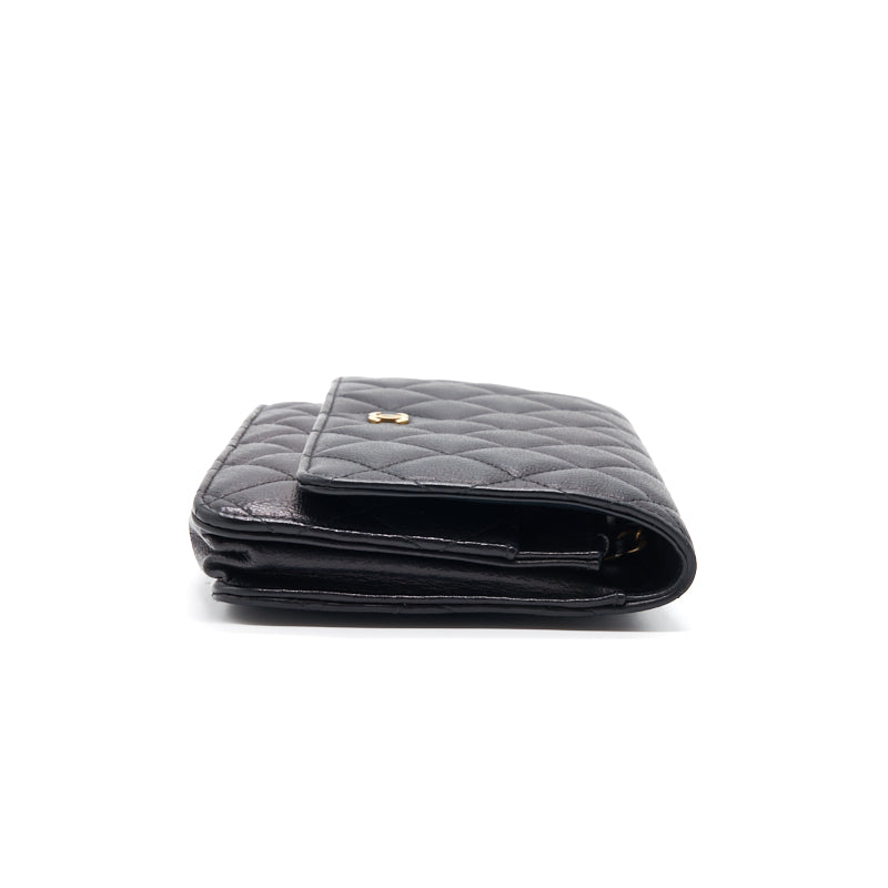 Chanel Wallet on Chain Calfskin Black with GHW Crossbody