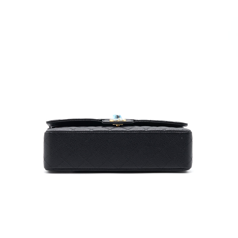 Chanel Medium 25cm Classical Double Flap Caviar Black