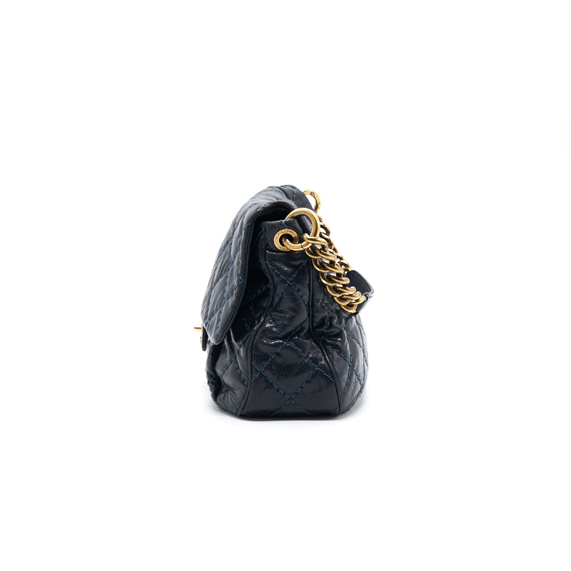 Chanel Caviar Large Flap Bag Navy with
