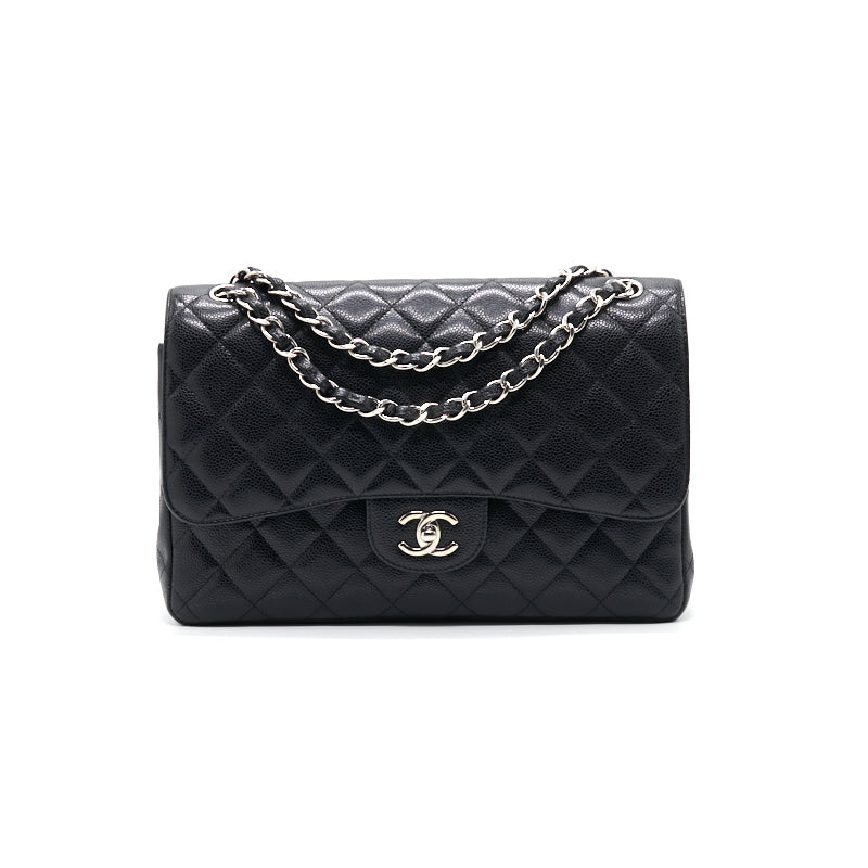 Chanel Jumbo Classic Double Flap Caviar with