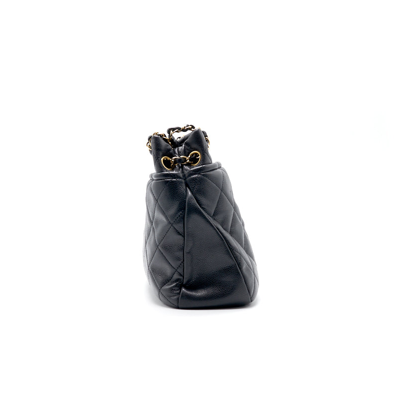 Chanel Large Black Quilted Leather CC Timeless Tote