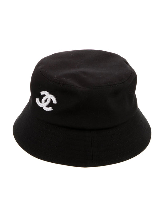 CHANEL CC CANVAS BUCKET HAT Handbag