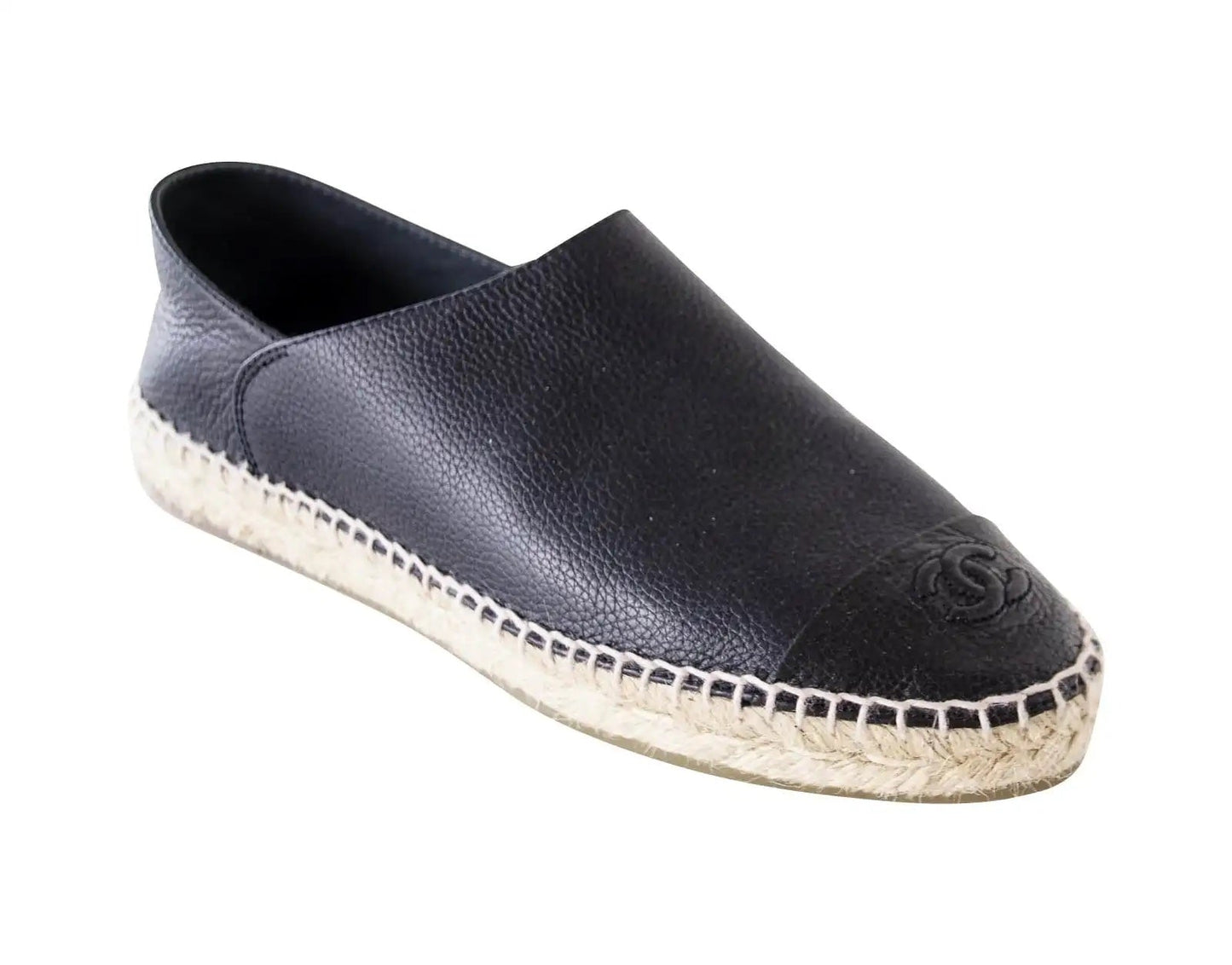 CHANEL CC CAMBON CALFSKIN LEATHER ESPADRILLES Handbag