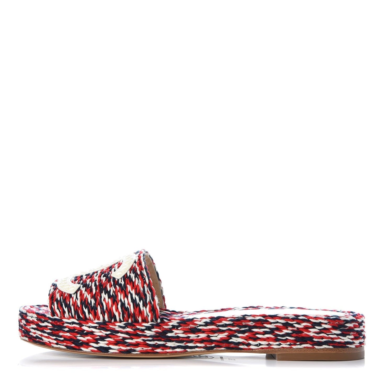CHANEL CC CORD ESPADRILLE MULES Handbag