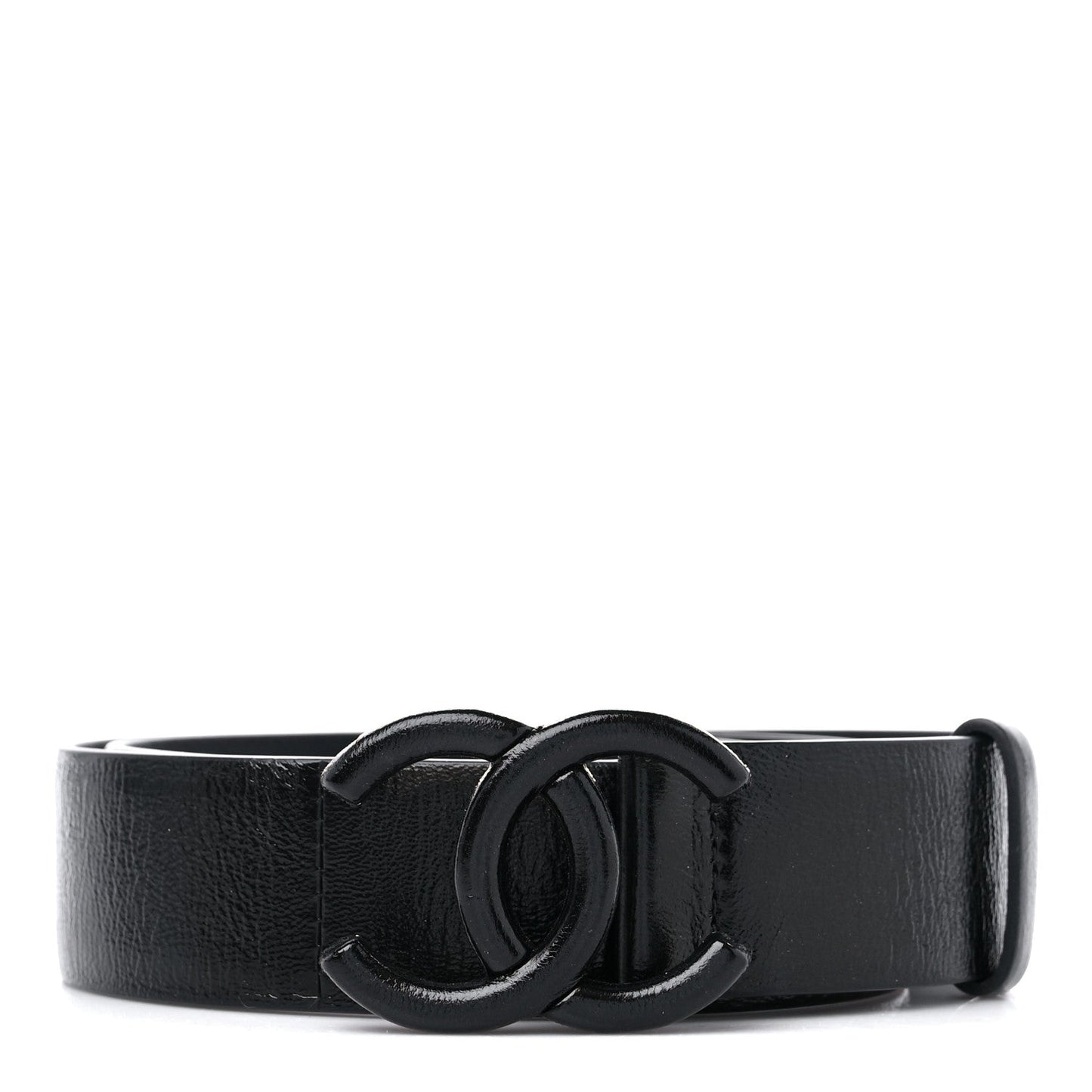 CHANEL INTERLOCKING CC LOGO LEATHER BELT Handbag
