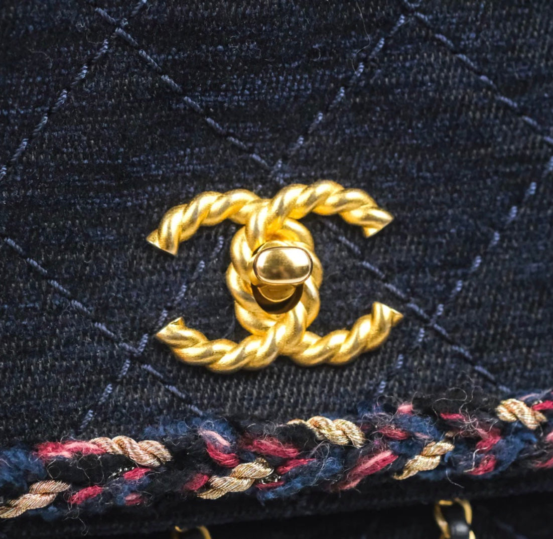 CHANEL RUE CAMBON WOOL VELVET IAN STROLL BACKPACK