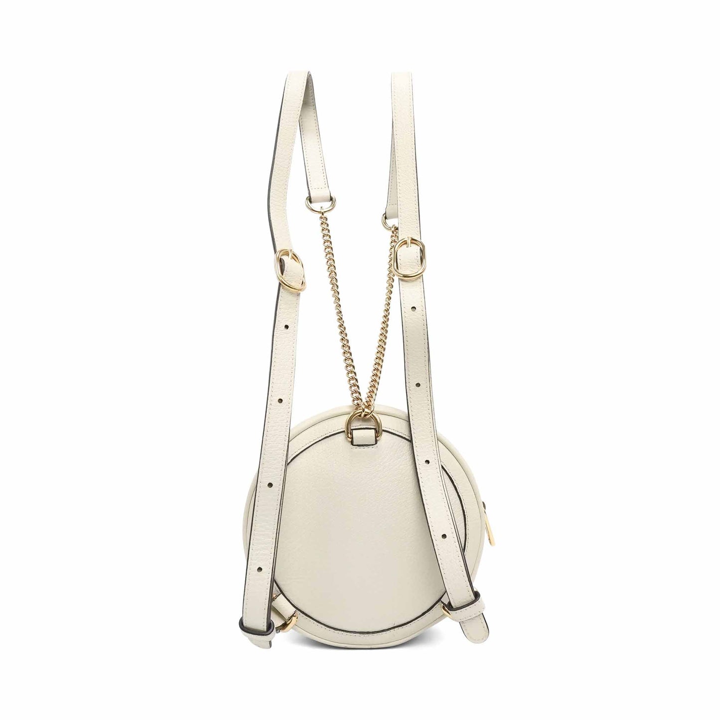 Gucci Chain Leather Backpack